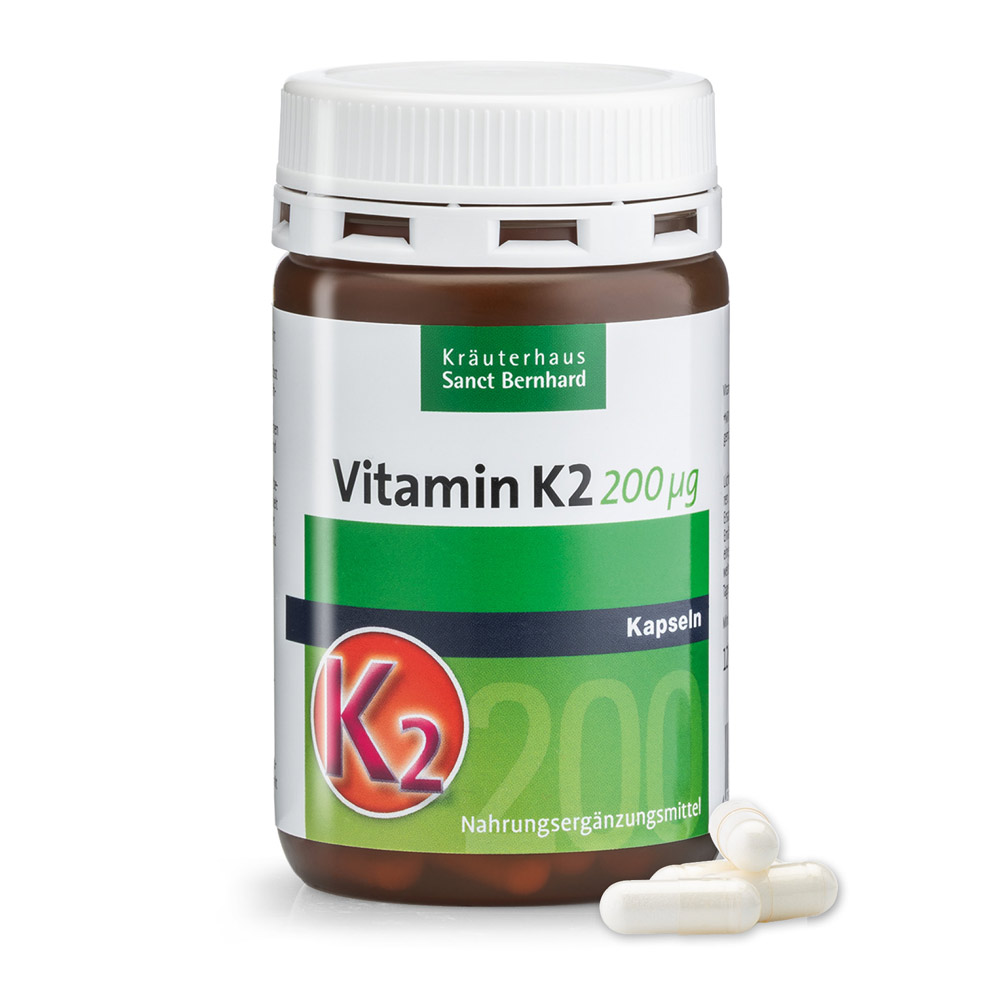 Kräuterhaus Sanct Bernhard Gélules Vitamine K2-200Μg 120 Gélules