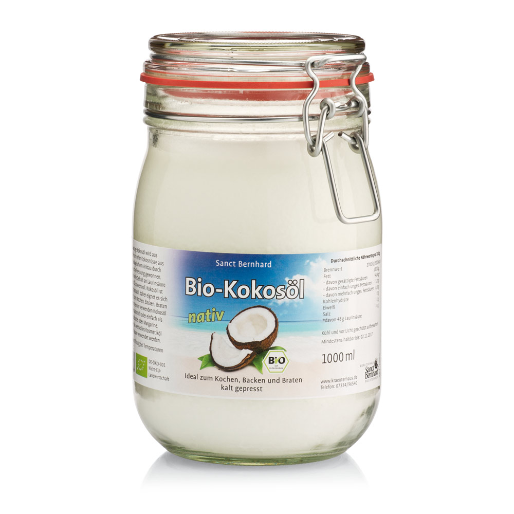 Huile de noix de coco bio 1000 ml » Commander en ligne dès à présent