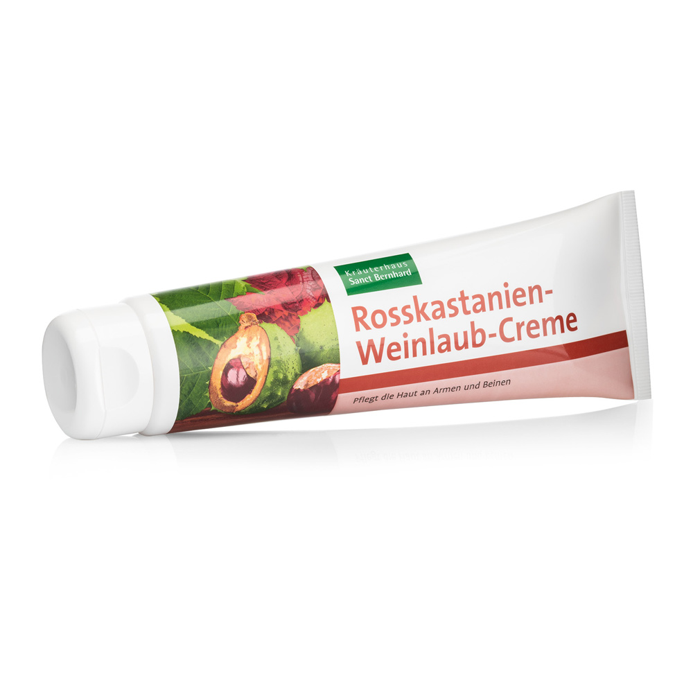 Kräuterhaus Sanct Bernhard Marron D’inde Et Feuilles De Vigne Crème 150 Ml