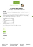 Jus Vital de baies de sureau bio