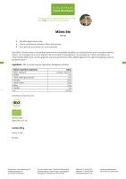 Mûres bio 500 g