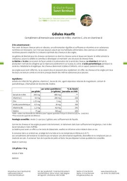 Gélules Haarfit 120 gélules