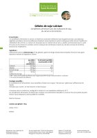 Gélules de soja-calcium 120 gélules