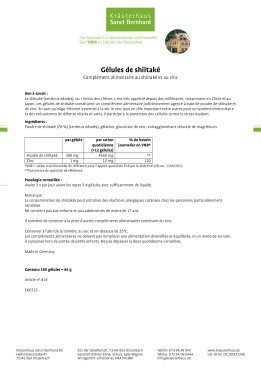 Gélules de shiitaké 180 gélules
