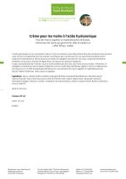 Crème pour les mains à  l'acide hyaluronique 125 ml
