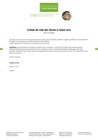 Crème de soin des lèvres à l'aloe vera 15 ml