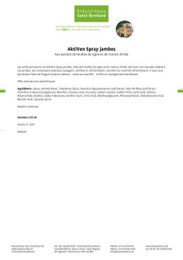 Spray jambes AktiVen 125 ml