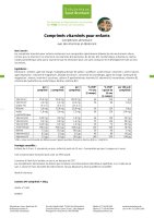 Comprimés vitaminés pour enfants 240 comprimés