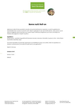 Bonne nuit! Roll-on 10 ml