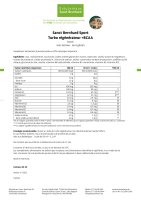 Sanct Bernhard Sport Turbo régénérateur +BCAA 11 tubes 550 ml