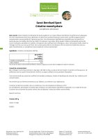 Sanct Bernhard Sport Créatine monohydrate 600 g