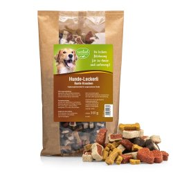 tierlieb Friandises pour chiens Os multicolores 300 g
