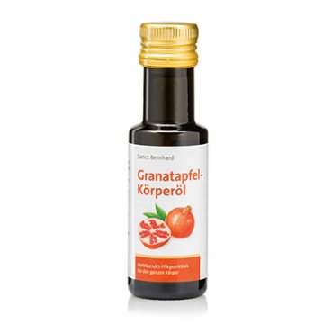 Huile pour le corps &agrave;&nbsp; la grenade 100 ml