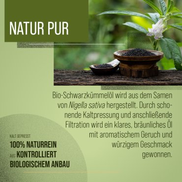 Huile de cumin noir bio 100 ml 100 ml