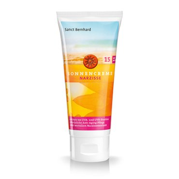 Crème solaire au narcisse FPS 15 100 ml