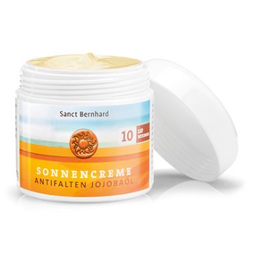 Crème solaire anti-rides Huile de jojoba IPS 10 100 ml