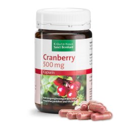 Gélules de canneberge 500 mg