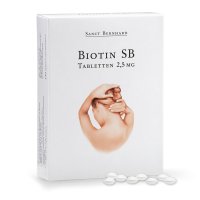 Comprimés SB à  la biotine 2,5 mg 150 comprimés