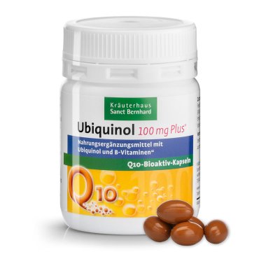 Ubiquinol 100 mg Gélules Q10 bioactif PLUS 75 gélules