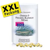Oméga-3 gélules à  l'huile de poisson 500 mg - Paquet Avantage XXL 1000 gélules