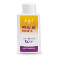 Sanct Bernhard Sport Huile de massage Warm-up 250 ml