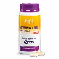 Sanct Bernhard Sport Gélules longue durée vitamine C + zinc 180 gélules