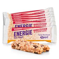 Sanct Bernhard Sport Barre de riz énergétique aux framboises  paquet de 11 barres 550 g