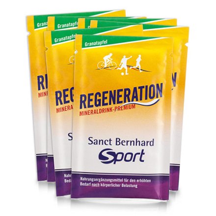 Sanct Bernhard Sport Boisson régénérante Prémium - 11 sachets 220 g