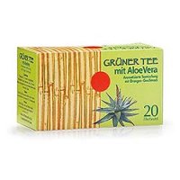 Th&eacute; vert &agrave;&nbsp; l'aloe v&eacute;ra 40 g