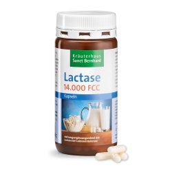 Gélules de lactase 14.000 unités FCC par gélule