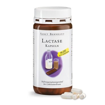 Gélules de lactase 14.000 unités FCC par gélule 150 gélules