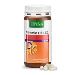 Gélules Vitamine-D3+K2 180 gélules