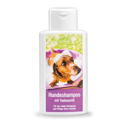 tierlieb Shampooing pour chiens à  l'huile essentielle d'arbre à  thé 250 ml