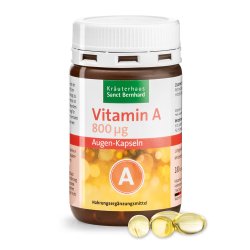 Gélules Vitamine A pour les yeux 180 gélules